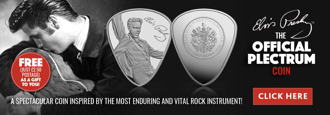 Elvis Plectrum-shaped Coin