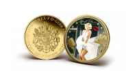 The Official Marilyn Monroe Behind the Diamonds – The Icon Gold Layered Coin