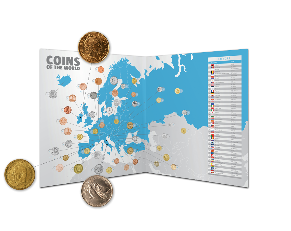 The Coins of the World Collection: Europe Edition