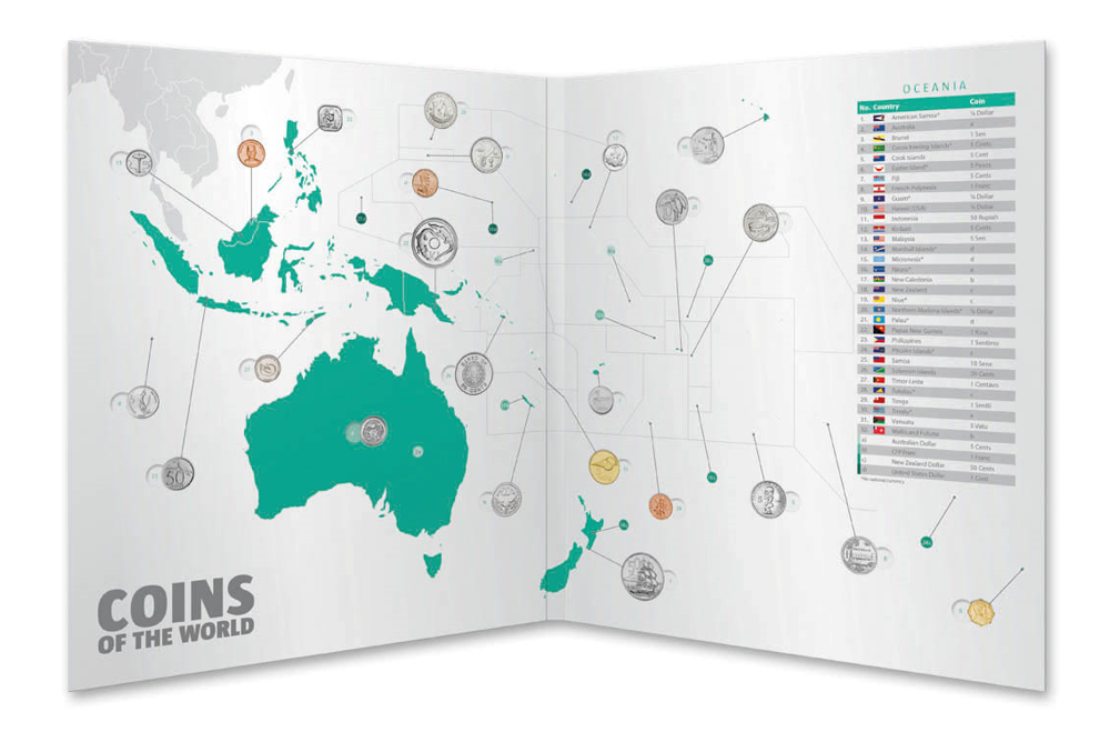 Coins of the World: Oceania