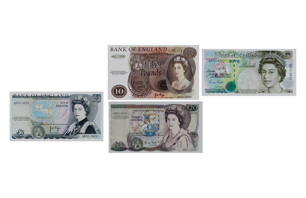 Queen Elizabeth II Platinum Jubilee Bank Note Collection